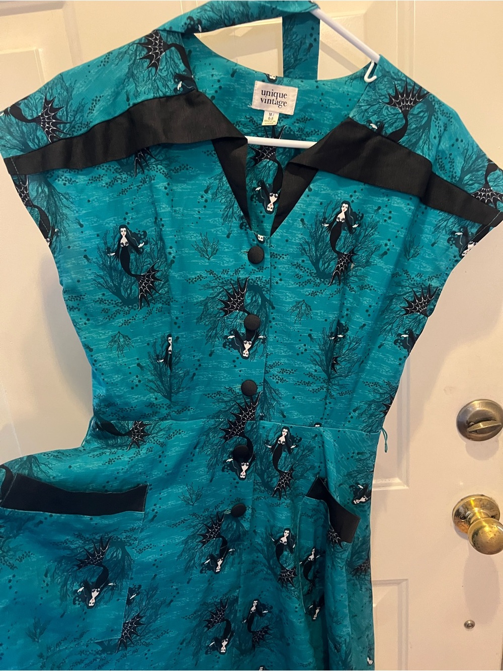 Mermaid print dress - Picture 2 of 4